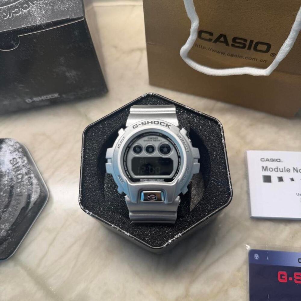 Full Silver/Grey Adjustable Watch